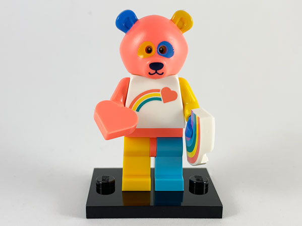 Lego minifigures serie 19-Rainbow Oso Marca Nuevo 