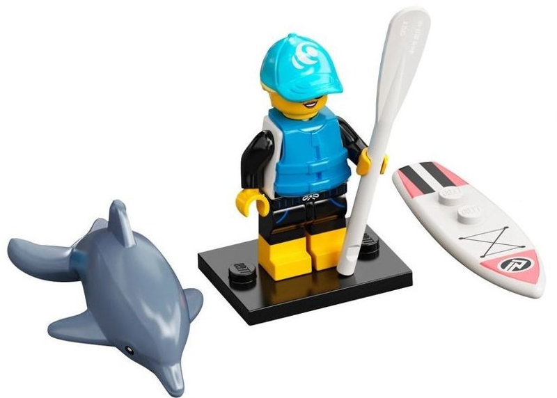 Paddle Surfer, Series 21 (Complete Set with Stand and Accessories