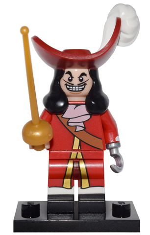 Lego® Sammel Serie Disney 1 Minifigur Captain Hook  Neu 