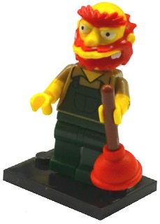 Lego groundskeeper willie hotsell