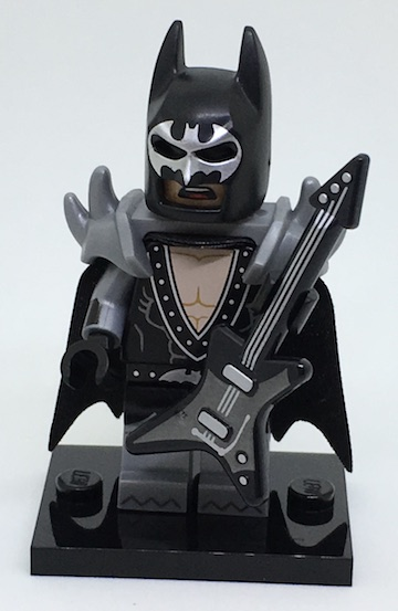 Glam Metal Batman, The LEGO Batman Movie, Series 1 (Complete Set with Stand  and Accessories) : Set coltlbm-2 | BrickLink