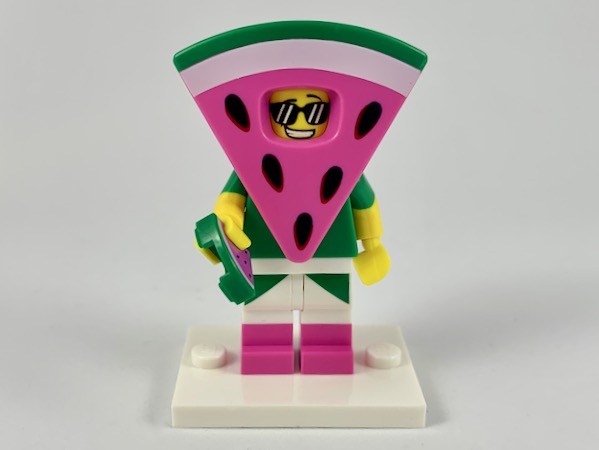 FROM SET 71023 THE LEGO MOVIE 2 NEW LEGO Watermelon Dude coltlm2-8 