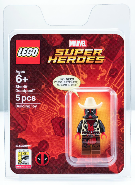 Sheriff Deadpool - San Diego Comic-Con 2018 Exclusive blister pack