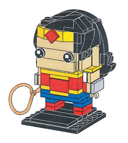 LEGO Brand Store Exclusive Build - Wonder Woman : Set DCBHZ-1 