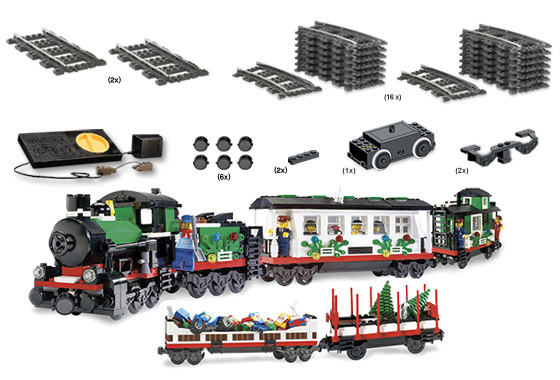 lego holiday train set