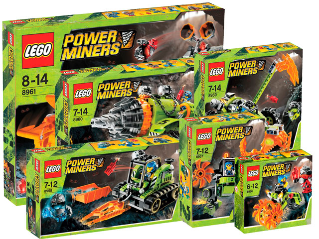 BrickLink - K8956-1 : LEGO Power Miners Collection [Power - Reference Catalog