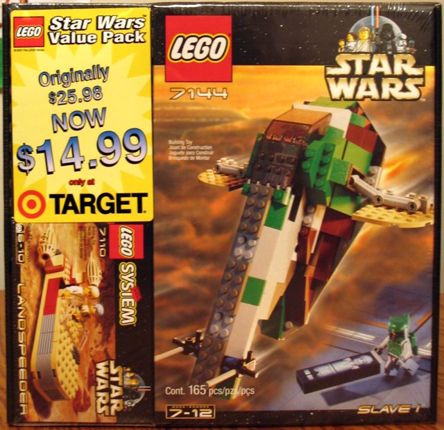 Retired Sets 7144 and 7110 Star Wars Value Pack