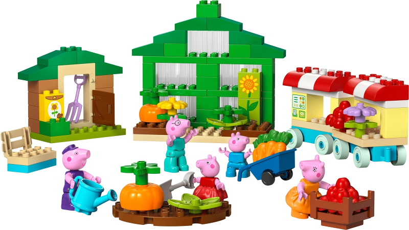 Grandpa Pig's Garden and Greenhouse