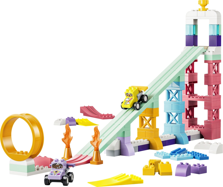 10478 3 in 1 Creative Ramps with Vehicles