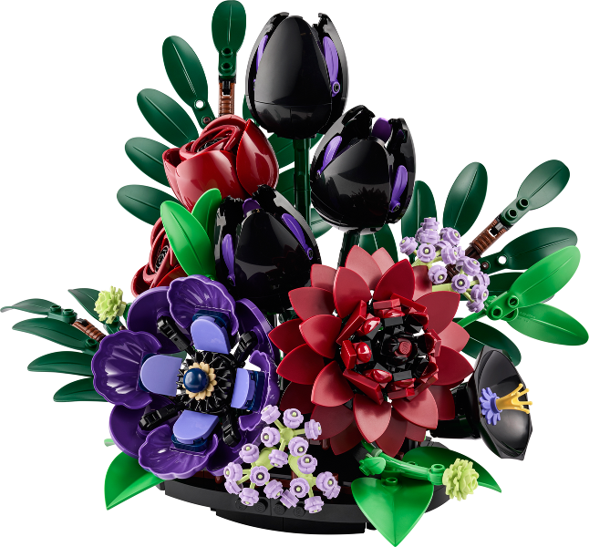 11513 Dark Flower Arrangement