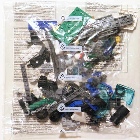 Parts for City - Brickmaster (Book b11cty10) polybag