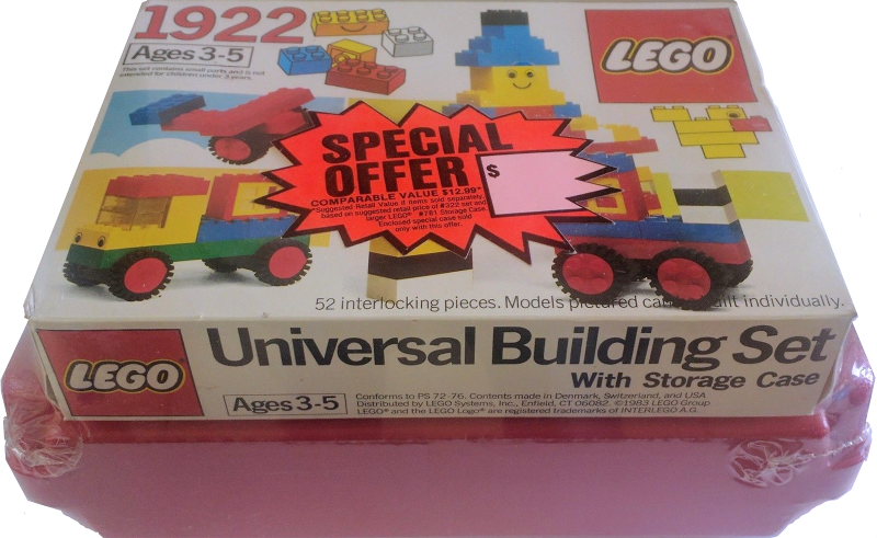 Universal Building Set With Storage Case
