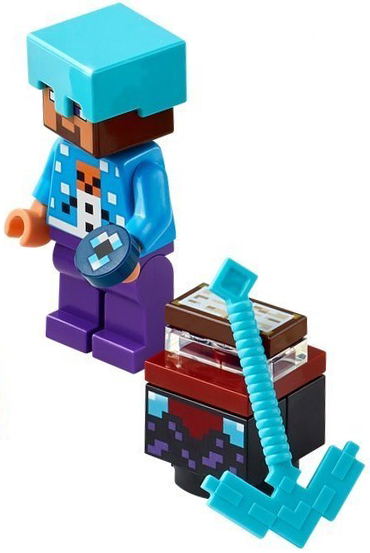 Advent Calendar 2025, Minecraft (Day  9) - Steve with Enchanting Table