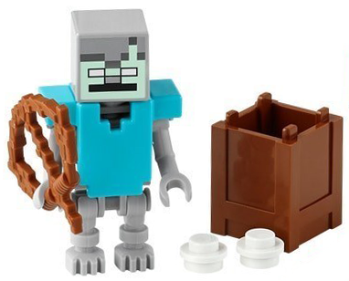 Advent Calendar 2025, Minecraft (Day 17) - Stray with Diamond Armor and Bow