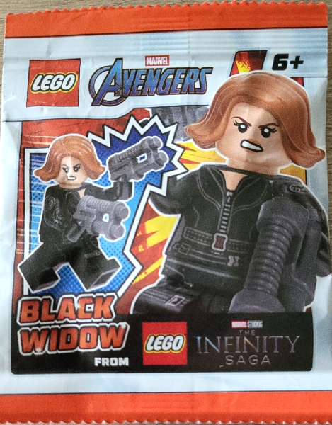 Black Widow paper bag