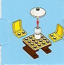 Advent Calendar 2010, City (Day 15) - Table with Chairs and Lamp