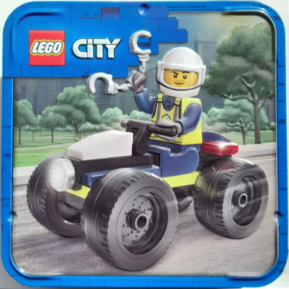 2D001164 Police Quad metal box