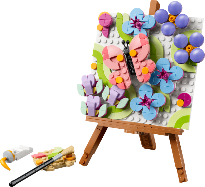 31390 Floral Art Painting