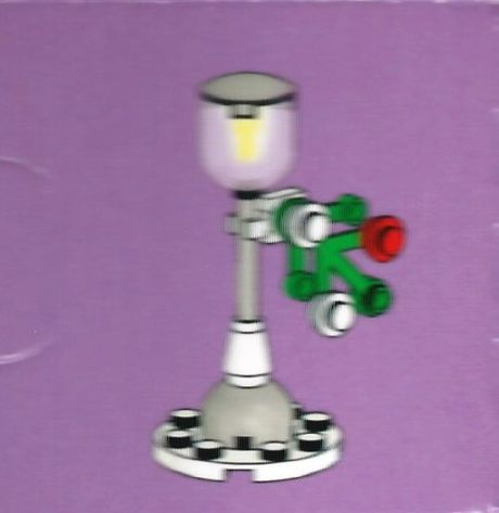 Advent Calendar 2012, Friends (Day  3) - Street Light with Garland