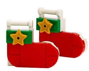 Advent Calendar 2019, Friends (Day 10) - Two Christmas Socks Tree Ornaments