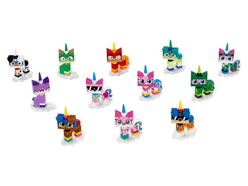Character, Unikitty!, Series 1 (Complete Series of 12 Complete Character Sets)