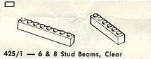 6 & 8 Stud Beams, Clear