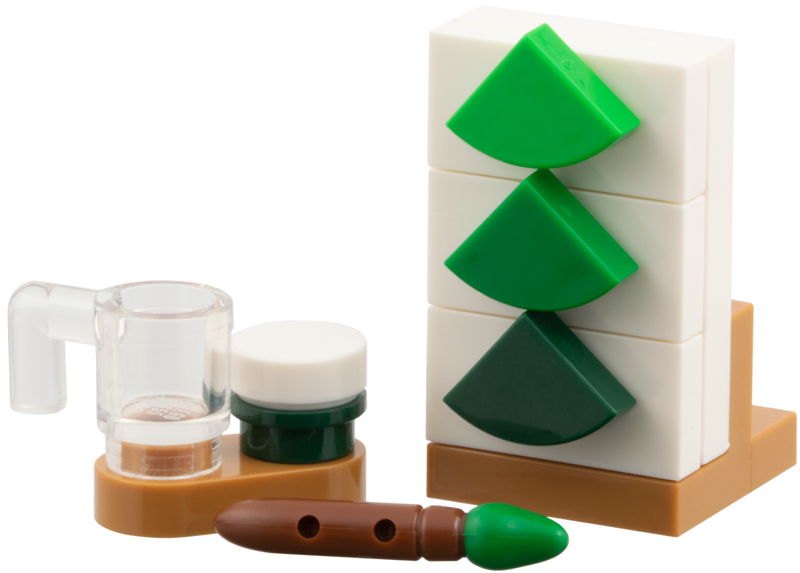 Advent Calendar 2025, Friends (Day 7) - Painting a Christmas Tree