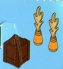 Advent Calendar 2012, City (Day 14) - Box with Burning Logs