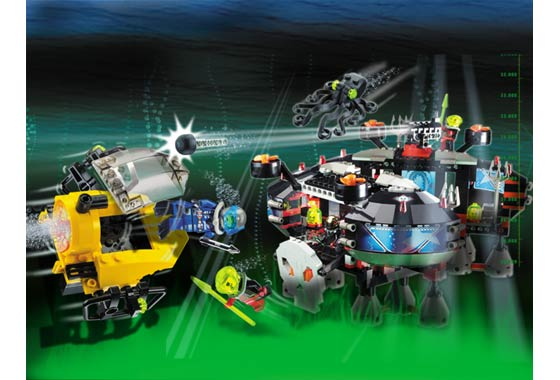 Ogel Underwater Base and AT Sub : Set 4795-1 | BrickLink