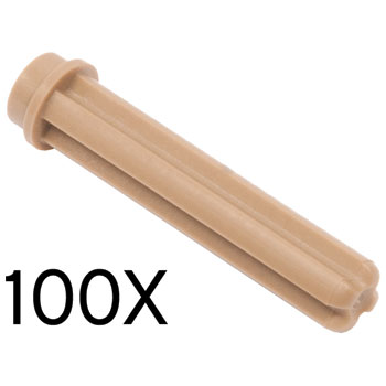 EV3 3M Cross Axles with Knob