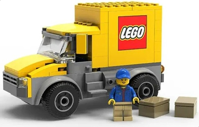 LEGO Delivery Truck