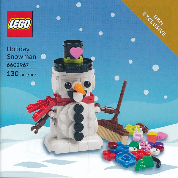 Holiday Snowman {Barnes & Noble Promotional}