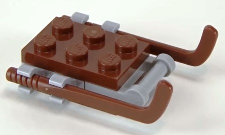 Advent Calendar 2017, City (Day  7) - Sled