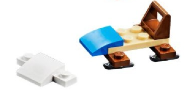 Advent Calendar 2018, City (Day  5) - Sleigh with Snow Bump