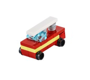 Advent Calendar 2020, City (Day 11) - Fire Truck