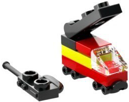 Advent Calendar 2024, City (Day 10) - Toy Fire Truck