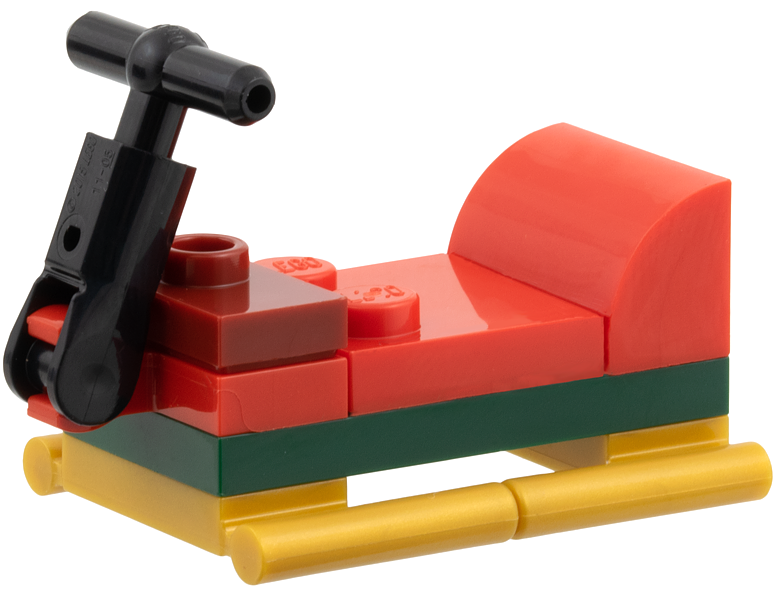 Advent Calendar 2025, City (Day 23) - Sleigh