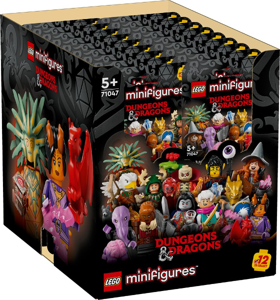 Minifigure, Dungeons & Dragons (Box of 36)