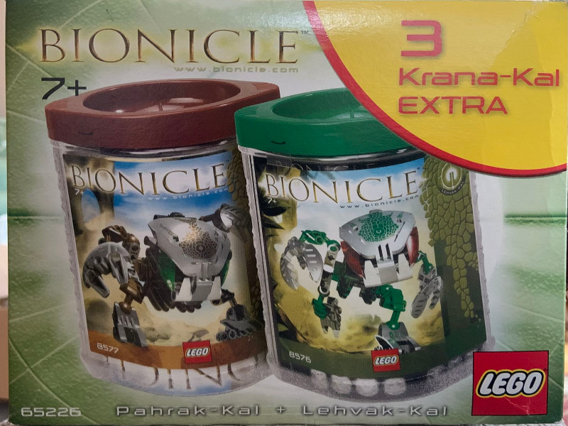 BIONICLE Bundle Pack (Sets 8576 and 8577 with 3 Extra Krana-Kal)