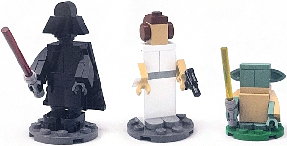 LEGO Brand Store Exclusive Build - Star Wars Darth Vader, Princess Leia, Yoda
