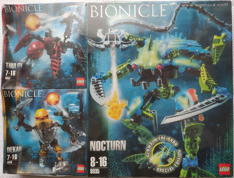 BIONICLE Bundle Pack (Copack of Sets 8930, 8931, and 8935)