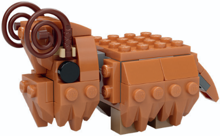 6626051 The Entertainer / Bricktastic Exclusive Build - Bantha