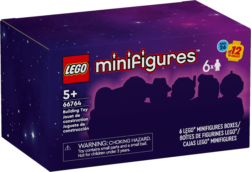 Minifigure, Series 26 (Box of 6)