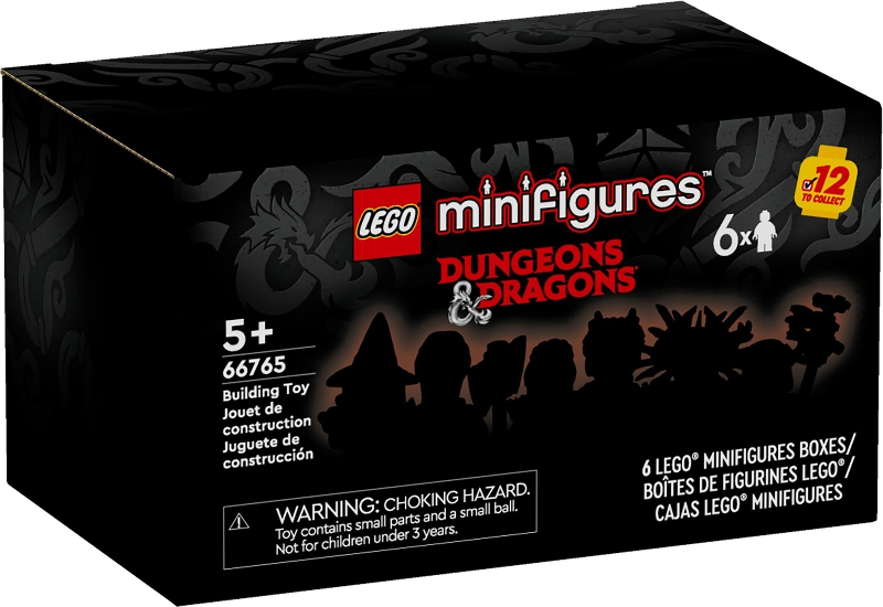Minifigure, Dungeons & Dragons (Box of 6)