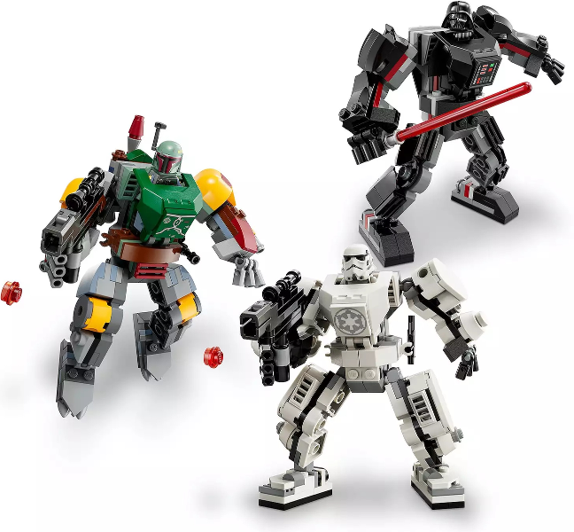 Star Wars Bundle Pack, 3 in 1 Mech Value Pack (Sets 75368, 75369, and 75370) - Star Wars Mech 3-Pack
