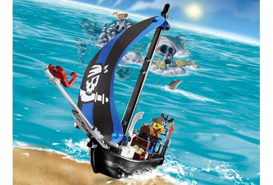 Rowboat "Pirate Ship?" : lego