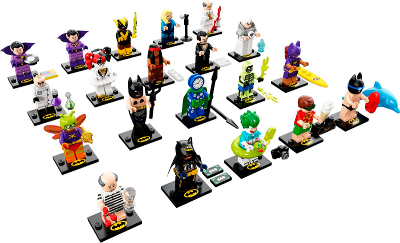 Minifigure, The LEGO Batman Movie, Series 2 (Complete Series of 20 Complete Minifigure Sets)