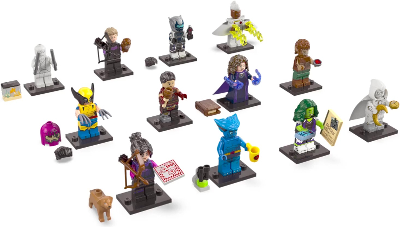 Minifigure, Marvel Studios, Series 2 (Complete Series of 12 Complete Minifigure Sets)