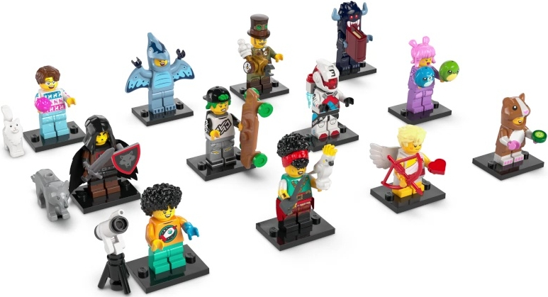 Minifigure, Series 27 (Complete Series of 12 Complete Minifigure Sets)