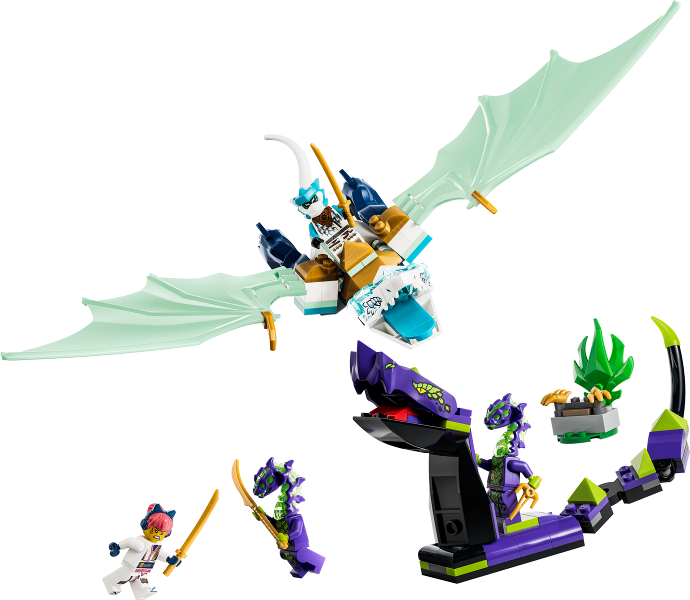 71865 Zane's Ice Dragon Battle
